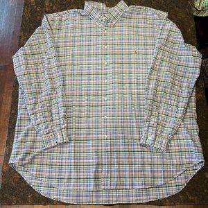 **SOLD** Men's Ralph Lauren Button Down Shirt 4XLT